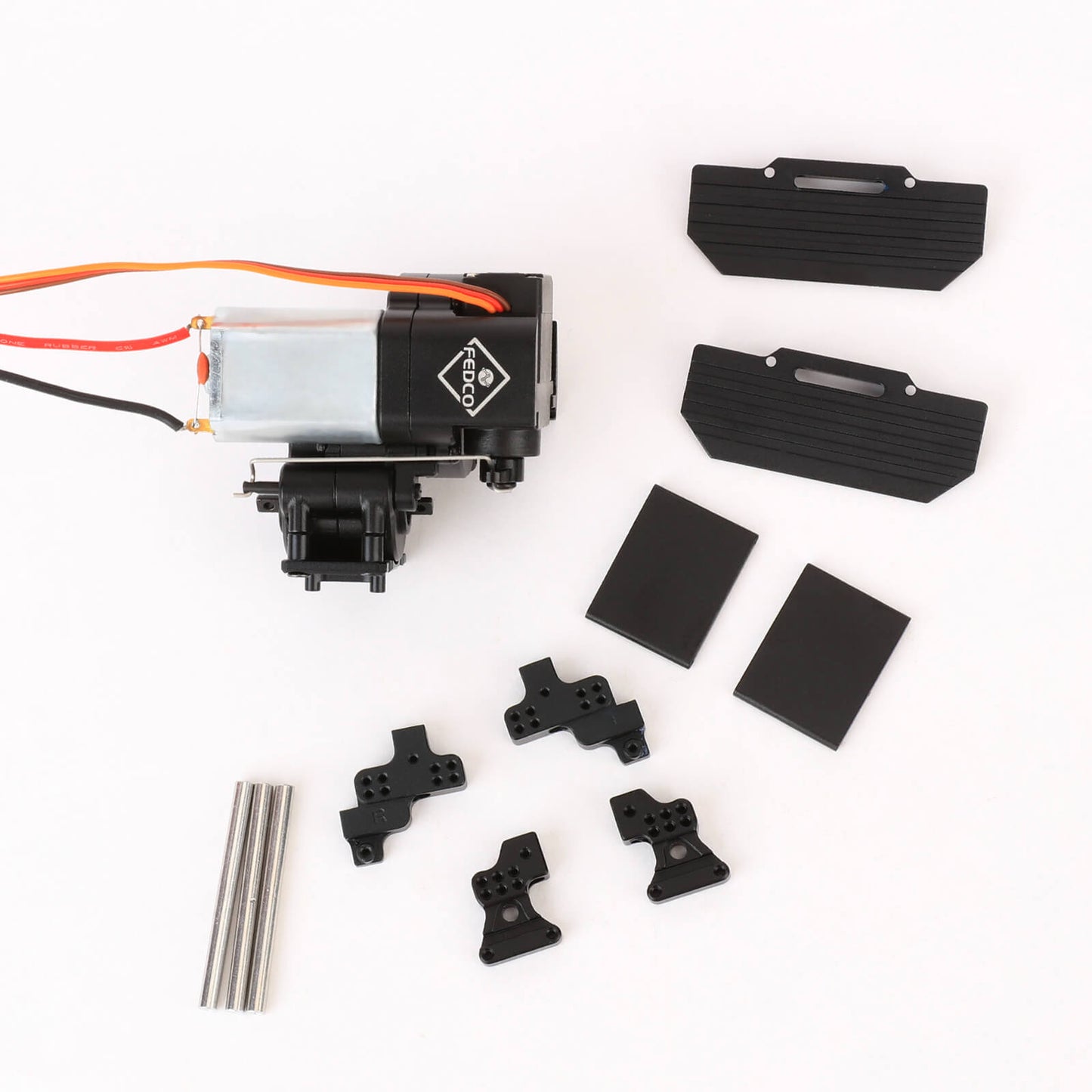 FEDCO SCX24 Motor+Shock Mount Kit 1/24 RC Upgrade - FEDCO