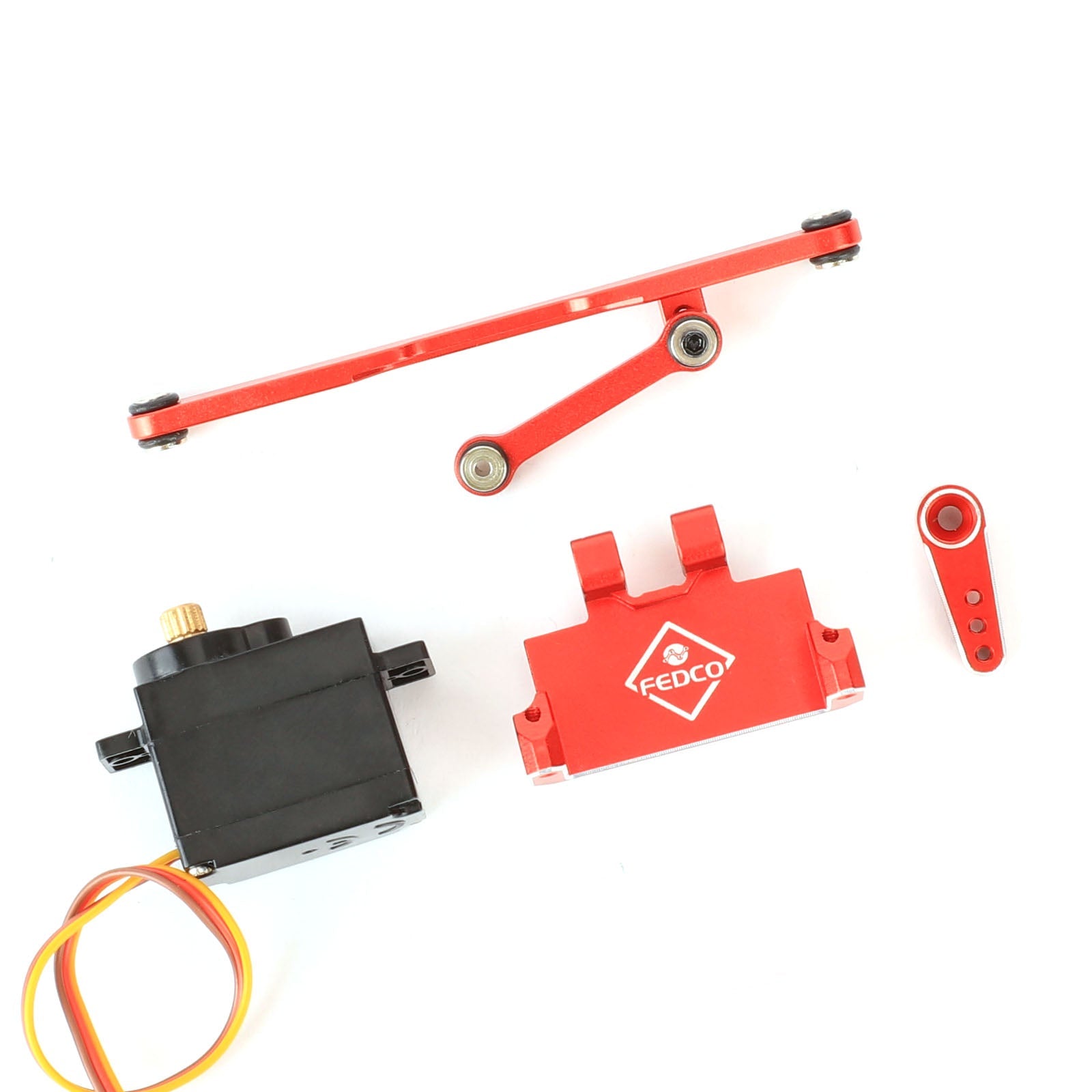 FEDCO SCX24 RC Servo+Servo Mount 1/24 Upgrades - FEDCO