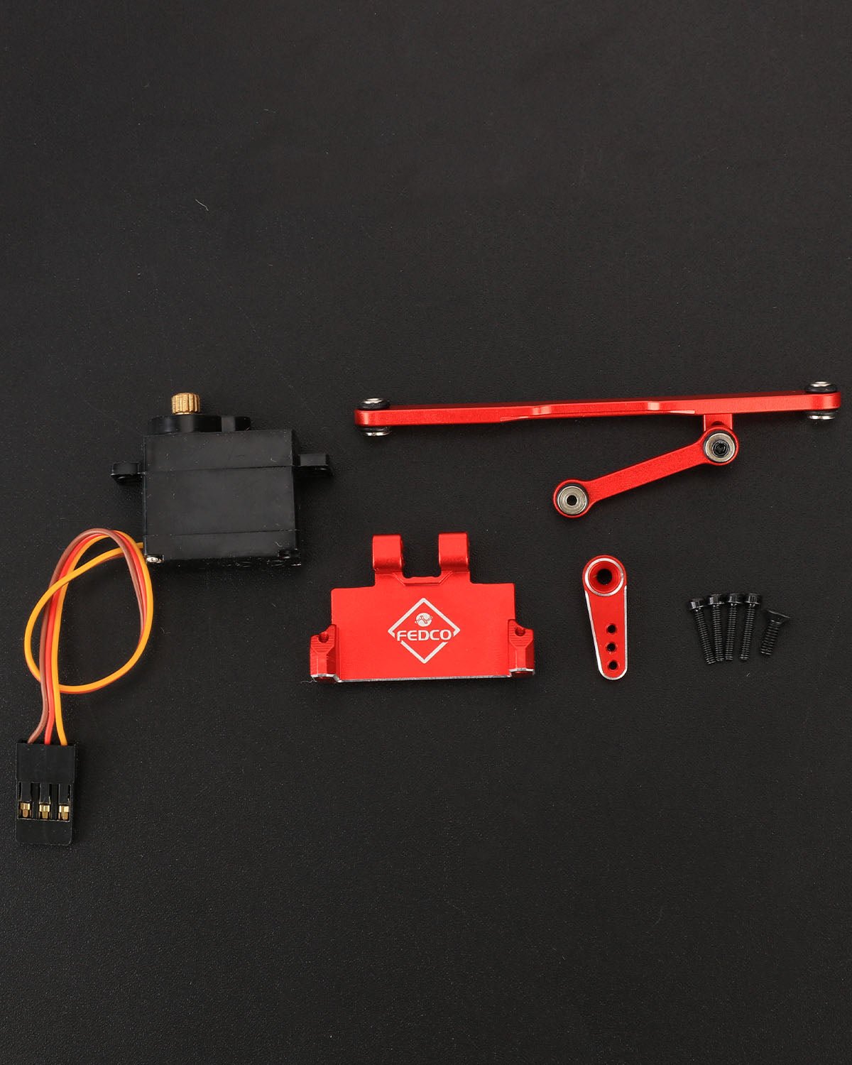 FEDCO SCX24 RC Servo+Servo Mount 1/24 Upgrades - FEDCO