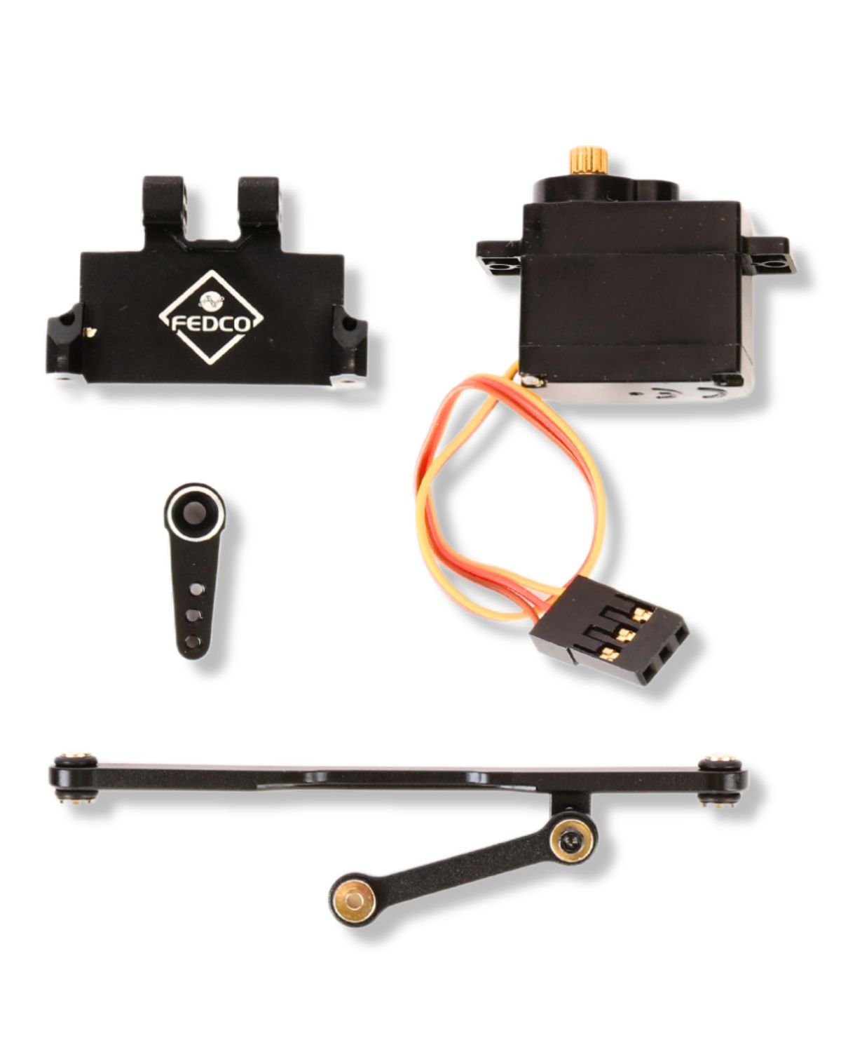 FEDCO SCX24 RC Servo+Servo Mount 1/24 Upgrades - FEDCO