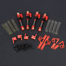 FEDCO SCX24 Shock Flex Blades With Shocks Absorber for Axial SCX24 Upgrade Parts 1/24 RC Crawler - FEDCO