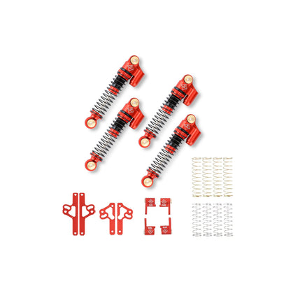 FEDCO SCX24 Shock Flex Blades With Shocks Absorber for Axial SCX24 Upgrade Parts 1/24 RC Crawler - FEDCO