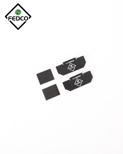 FEDCO SCX24 Shock Mounts+Gearbox Mounting Kit 1/24 RC Upgrades - FEDCO