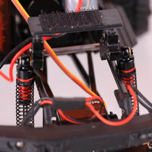 FEDCO SCX24 Shocks 47MM Oil - Filled Shocks Long Travel Shocks Absorber Threaded Shock Absorber Oil Damper For Axial SCX24 Upgrades 1/24 RC Crawler - FEDCO