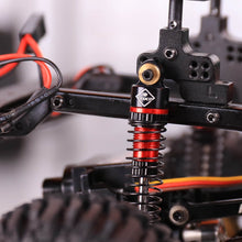 FEDCO SCX24 Shocks 47MM Oil - Filled Shocks Long Travel Shocks Absorber Threaded Shock Absorber Oil Damper For Axial SCX24 Upgrades 1/24 RC Crawler - FEDCO