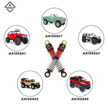 FEDCO SCX24 Shocks 47MM Oil - Filled Shocks Long Travel Shocks Absorber Threaded Shock Absorber Oil Damper For Axial SCX24 Upgrades 1/24 RC Crawler - FEDCO