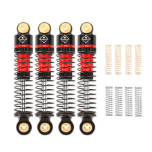 FEDCO SCX24 Shocks 47MM Oil - Filled Shocks Long Travel Shocks Absorber Threaded Shock Absorber Oil Damper For Axial SCX24 Upgrades 1/24 RC Crawler - FEDCO