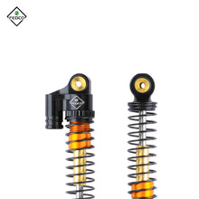 FEDCO SCX24 Shocks 48MM Shocks Absorber Dual - Stage Compression Shocks With Springs For Axial SCX24 FMS FCX24M Upgrades 1/24 RC Crawler - FEDCO