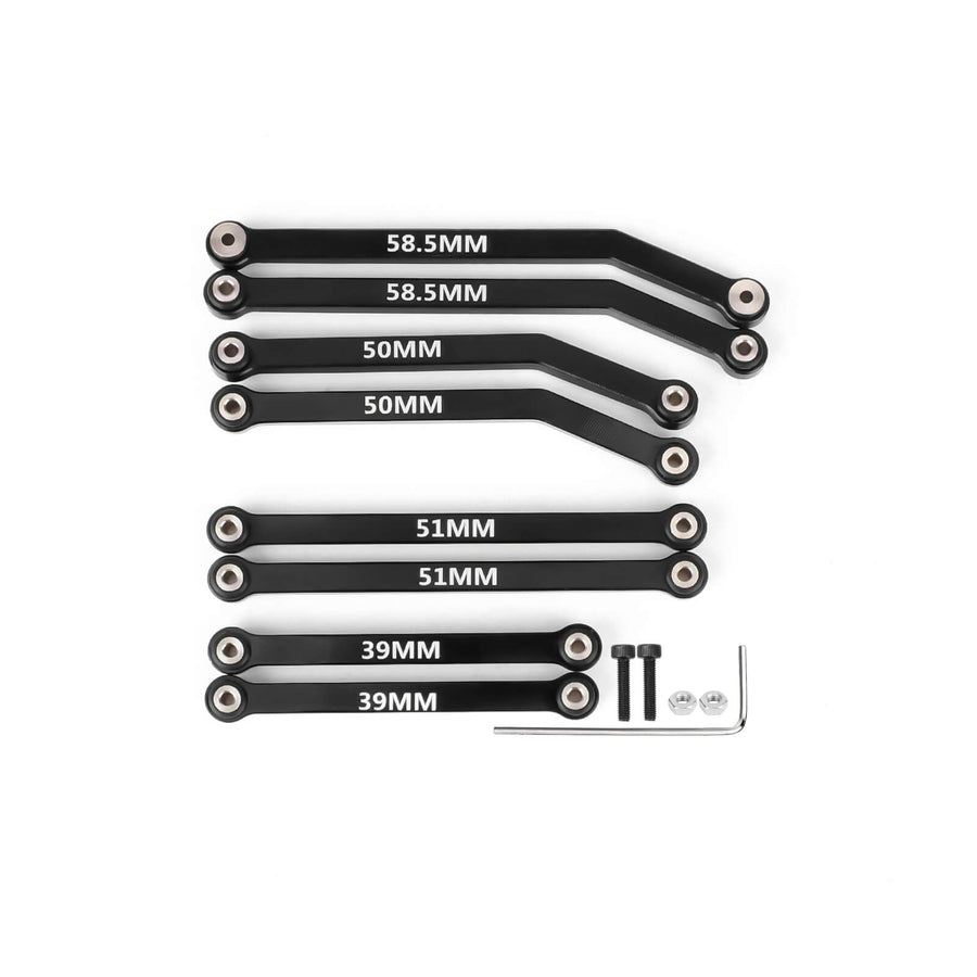 FEDCO SCX24 Steering Links For Axial SCX24 Upgrades Wrangler JLU C10 Bronco 1/24 RC Crawler - FEDCO