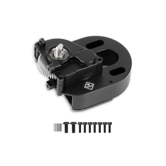 FEDCO SCX24 Transmission Gearbox With Steel Gear 370 Complete Transmission Case For Axial SCX24 Upgrades 1/24 RC Crawler - FEDCO