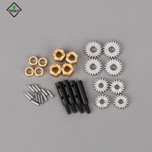 FEDCO Steel Gear With Portal Stub Axle 21T/17T Gear H7*6.2MM Hex For HobbyPlus Furitek CR18P EVO Upgrade Parts - FEDCO