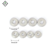 FEDCO Steel Gear With Portal Stub Axle 21T/17T Gear H7*6.2MM Hex For HobbyPlus Furitek CR18P EVO Upgrade Parts - FEDCO