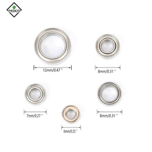 FEDCO TRX4M Bearing Kit 22PCS Steel Sealed Ball Bearings Set For TRX4M Upgrade Parts 1/18 RC Crawler - FEDCO