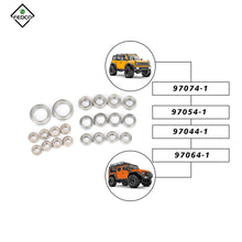 FEDCO TRX4M Bearing Kit 22PCS Steel Sealed Ball Bearings Set For TRX4M Upgrade Parts 1/18 RC Crawler - FEDCO