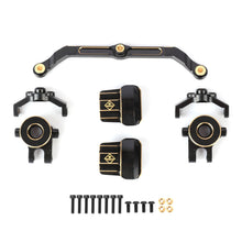 FEDCO TRX4M Steering Upgrades Brass Diff Cover Steering Links Steering Knuckles and Caster Blocks For TRX4M Upgrade Parts 1/18 RC Crawler - FEDCO