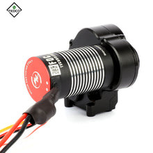 FEDCO UTB18 Motor Transmission with Hobbywing QUICRUN Fusion Mini16 3000KV Brushless Motor ESC Combo 2in1 FOC System for Axial UTB18 Capra 4WD & 4WS Upgrades 1/18 RC Crawler - FEDCO