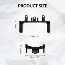 FEDCO UTB18 Servo Mount With Link Mount For Axial Capra UTB18 Upgrades Trail 4WD&4WS 1/18 RC Crawler - FEDCO