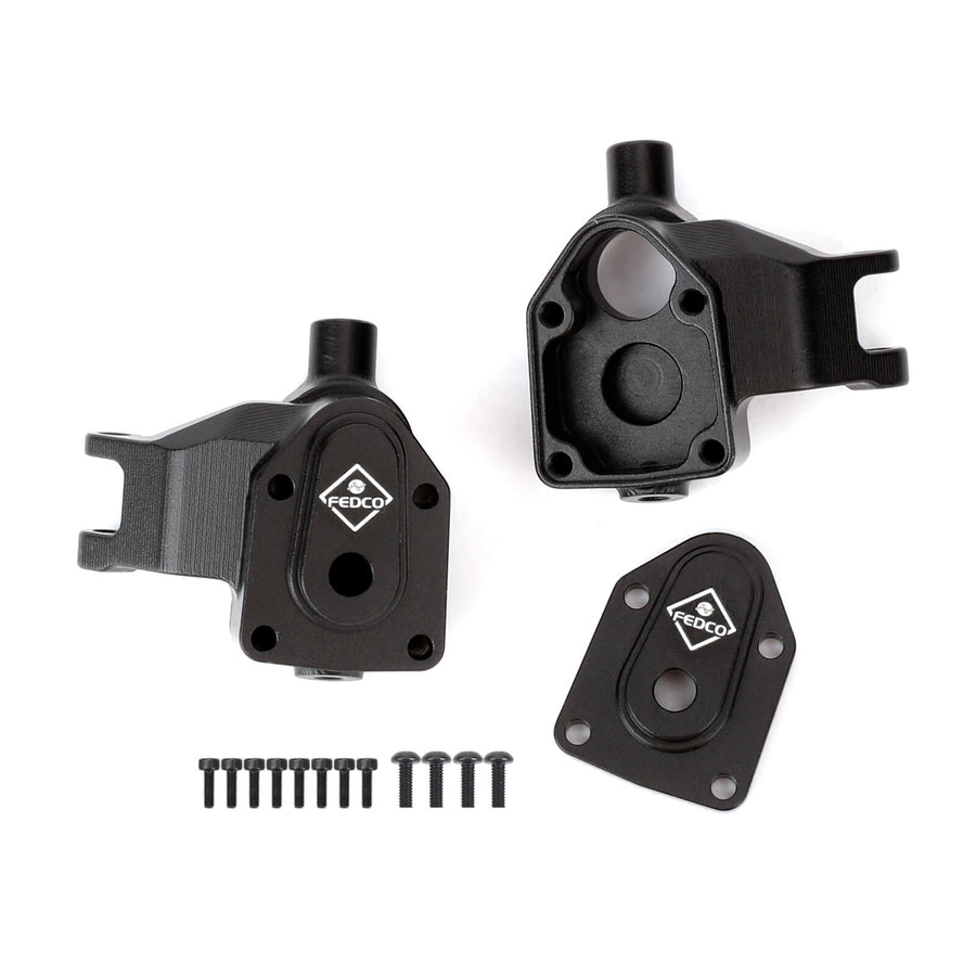 FEDCO UTB18 Steering Knuckles Set Portal Steering Hub For Axial UTB18 Upgrades Capra Trail 4WD 1/18 RC Crawler - FEDCO