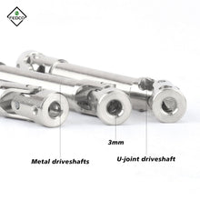 Hobbyplus HobbyPlus Arktos Driveshafts 42 - 54MM For HobbyPlus Arktos 6x6 Upgrades 1/18 RC Crawler - FEDCO