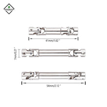 Hobbyplus HobbyPlus Arktos Driveshafts 42 - 54MM For HobbyPlus Arktos 6x6 Upgrades 1/18 RC Crawler - FEDCO