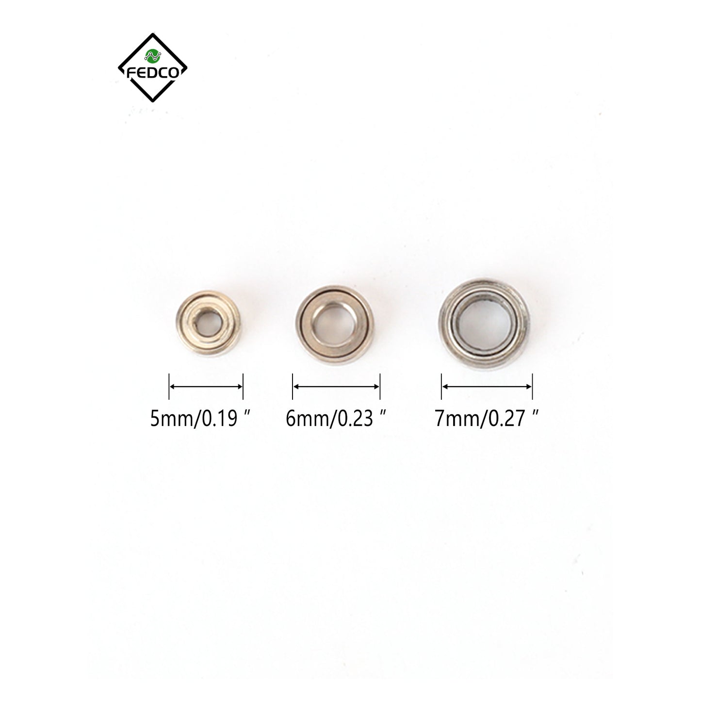 FEDCO SCX24 Bearing Kit 1/24 RC Upgrades